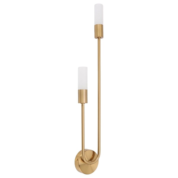 Dobbelthoved G9 LED-pære Væglampe Holder Ironcraft Væg KLB