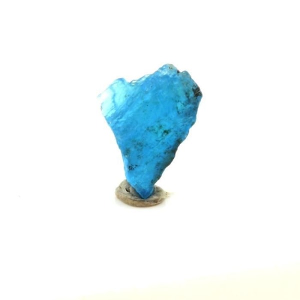 Stenar och mineraler. Neonblå apatit. 1,79 ct. Betroka, Anosy, Madagaskar.