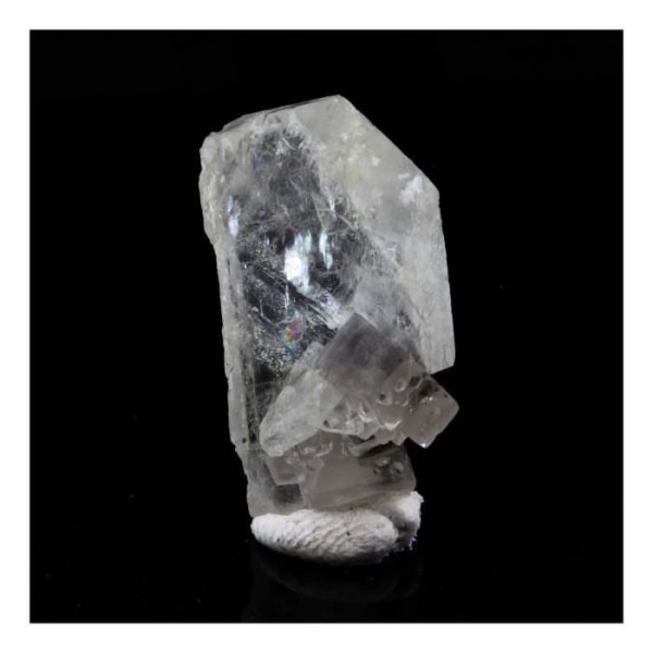 Stenar och mineraler. Fluorit + Barite. 24,5 ct. Fontsante-gruvan, Var, Frankrike.