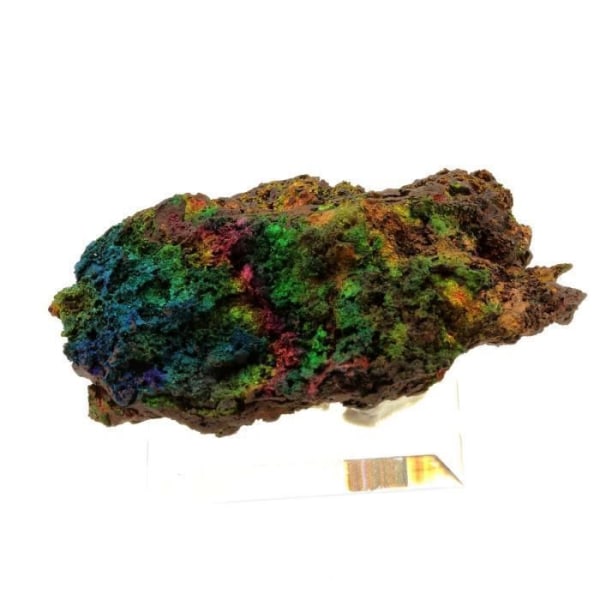 Sten og mineraler. Goethite med iris. 485,5 øre. Ojuela Mine, Mapimí, Mexico.