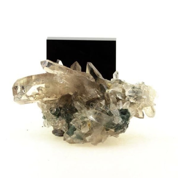 Smoky Quartz + Chlorite - ABIJOUX - Les Deux Alpes - 451.15 ct - Mineralsten