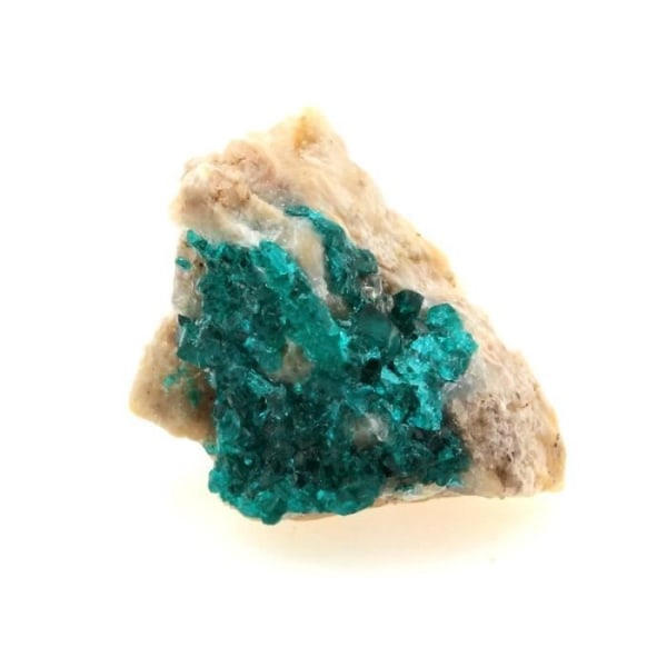 Stenar och mineraler. Dioptas.10,30 ct. Altyn-Tyube, Karaganda, Kazakstan.