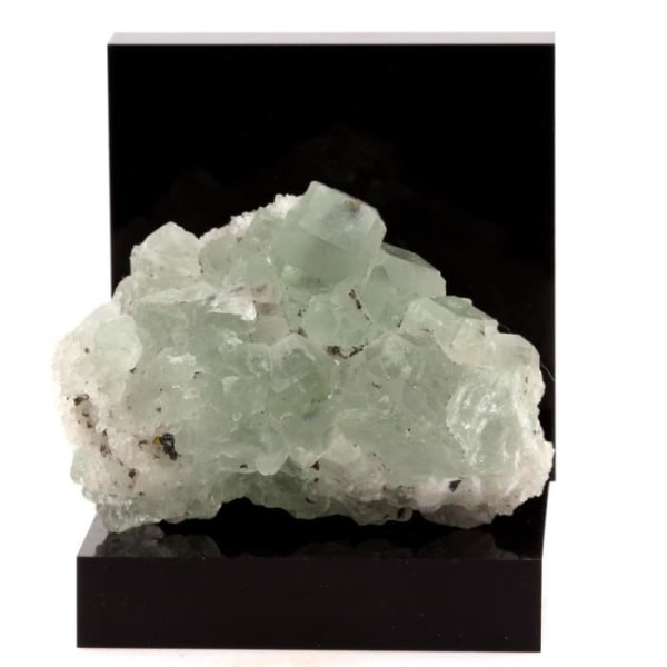 Sten og mineraler. Fluorit + Calcit. 350,5 ct. Hunan-provinsen, Kina.