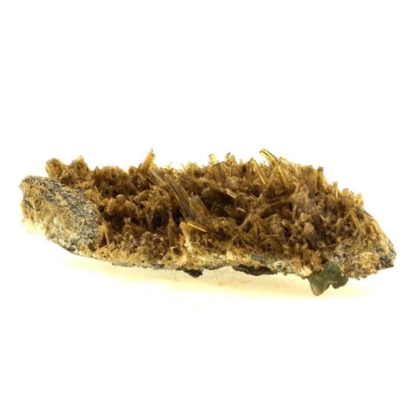 Stenar och mineraler. Epidot + Prehnite. 255,0 cent. Combe de la Selle, Isère, Frankrike.