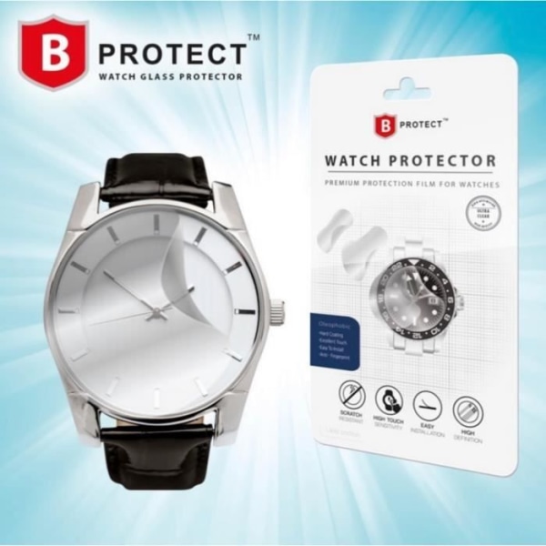 Klockskydd för 30 mm böjt glas. B-PROTECT
