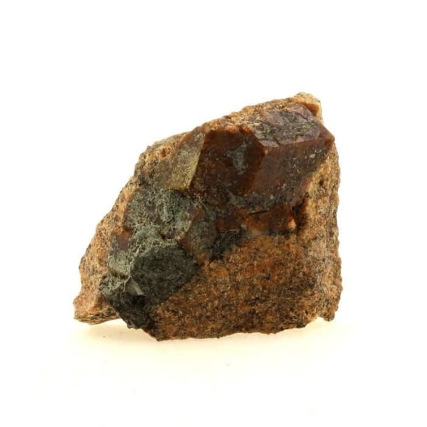 Stenar och mineraler. Grossular Granat-Andradite. 119,0 ct. Pyrénées-Orientales, Frankrike..