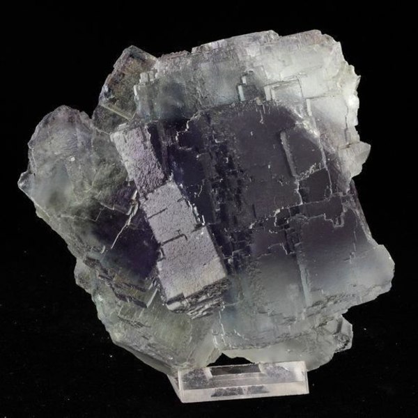 Stenar och mineraler. Fantomfluorit. 5047,0 ct. La Viesca-gruvan, Asturien, Spanien.