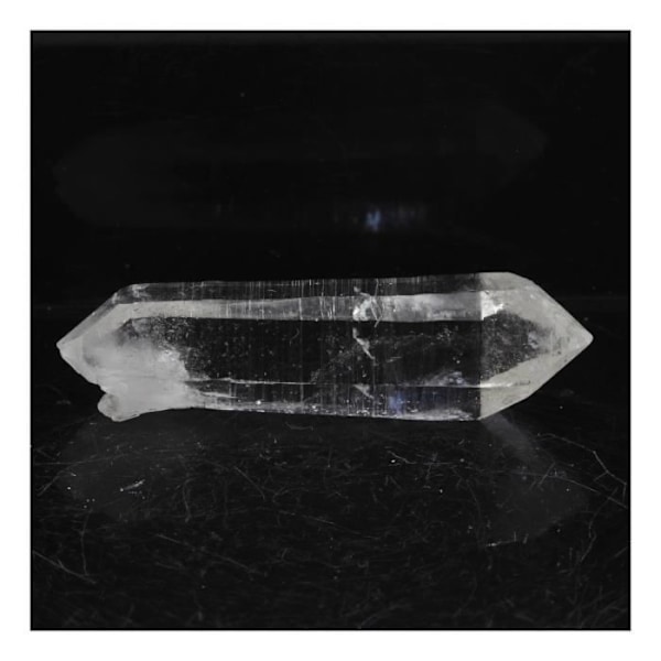 Dubbelterminerad kvarts - ABIJOUX - Puits Brides, La Gardette Mine, Bourg d'Oisans - 15,70 ct - Naturmaterial