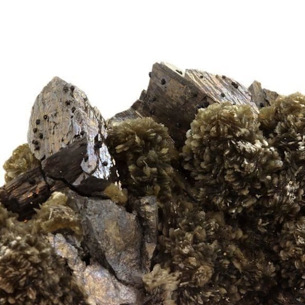 Sten og mineraler - ABIJOUX - Arsenopyrit, siderit - 1984.0 ct - Panasqueira-minen, Portugal