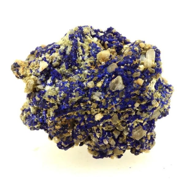 Stenar och mineraler. Chessylit (Azurite). 59,5 ct. Chessy-les-Mines, Frankrike.