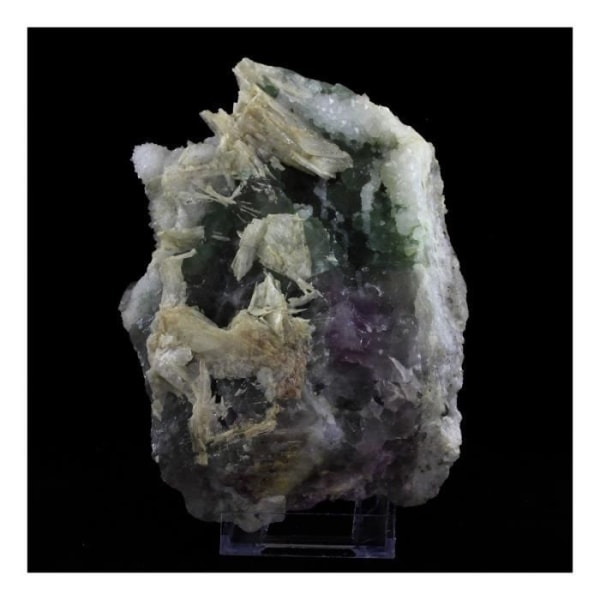 Stenar och mineraler. Flusspat. 5820,0 cent. (1,16 kg). Fontsante-gruvan, Var, Frankrike..