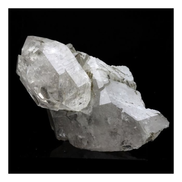 Sten og mineraler. Røgkvarts. 296,0 ct. Aiguille de Leschaux, Mont-Blanc-massivet, Frankrig..