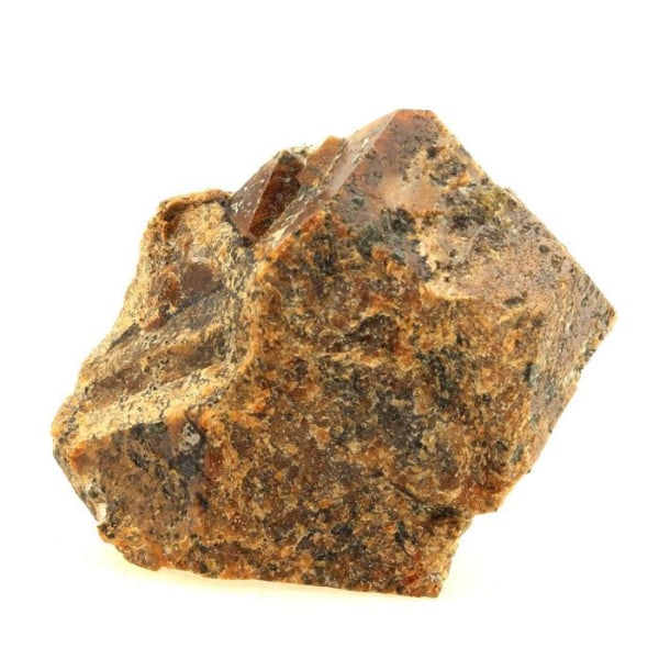 Stenar och mineraler. Grossular Granat-Andradite. 348,0 ct. Pyrénées-Orientales, Frankrike..
