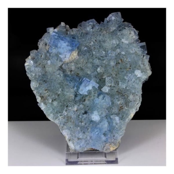 Sten og mineraler. Fluorit. 4659,0 ct. (0,93 kg). Yaogangxian Mine, Hunan, Kina.