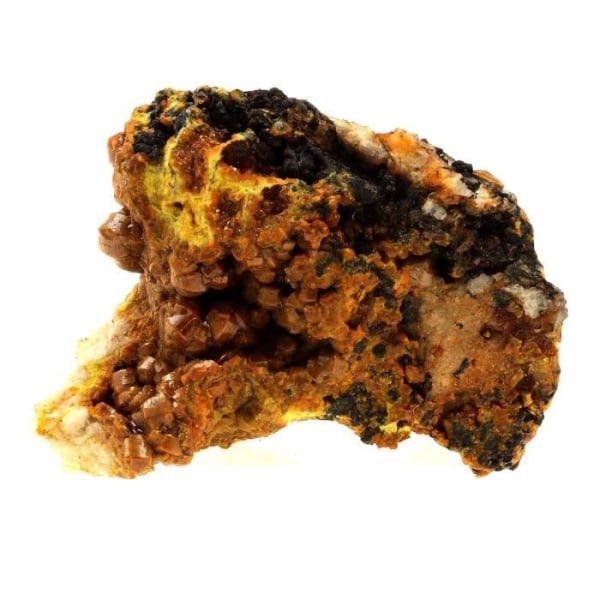 Stenar och mineraler. Campylit + Psilomelan. 604,0 ct. Dry Gill Mine, Cumbria, Storbritannien, Storbritannien..