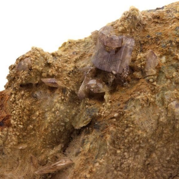 Stenar och mineraler. Axinit. 286,5 ct. La Balme d'Auris, Bourg d'Oisans, Isère, Frankrike..