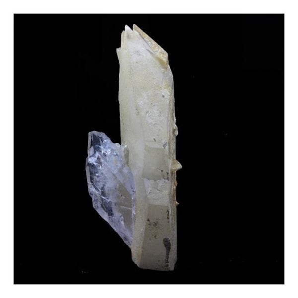 Soul Quartz + Calcite - ABIJOUX - Le Noirey, Saint-Jean-de-Maurienne, Savoie, Frankrig - Sort