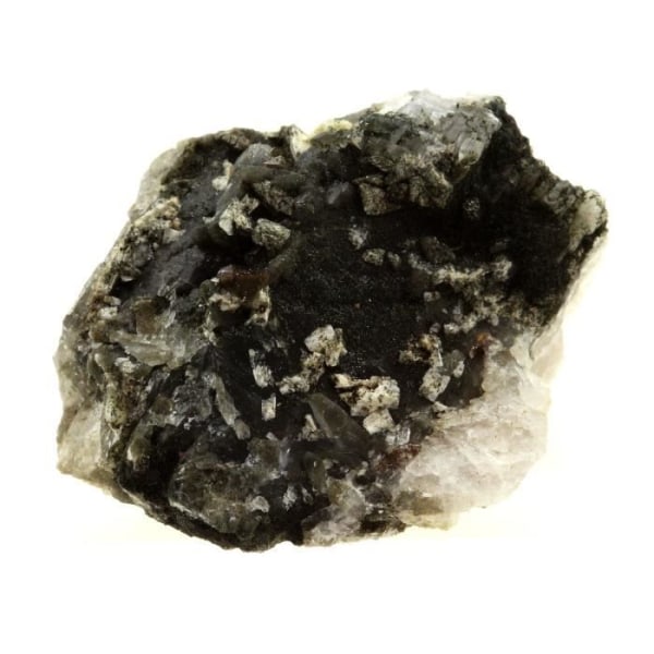 Stenar och mineraler. Anatas + Kvarts + Klorit. 127,0 ct. Les Rousses, Vaujany, Isère, Frankrike..