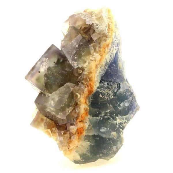 Stenar och mineraler. Flusspat. 2486,0 cent. Avellangruvan, Var, Frankrike.