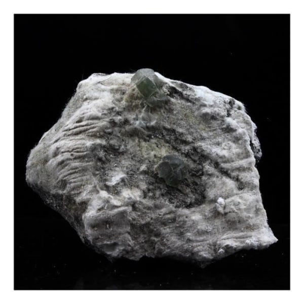 Stenar och mineraler. Prehnite. 71,0 ct. La Combe de la Selle, Bourg d'Oisans, Frankrike..