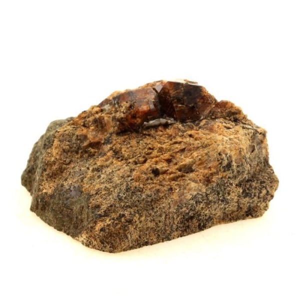 Stenar och mineraler. Grossular Granat-Andradite. 155,0 ct. Pyrénées-Orientales, Frankrike..