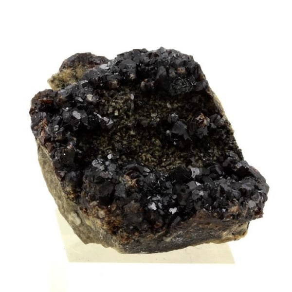 Stenar och mineraler. Sphalerit. 287,0 cent. Saint-Laurent-le-Minier, Occitanie, Frankrike.