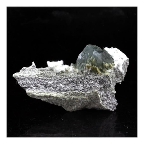 Sten og mineraler - ABIJOUX - Prehnit - 61,0 ct - La Combe de la Selle, Bourg d'Oisans, Frankrig