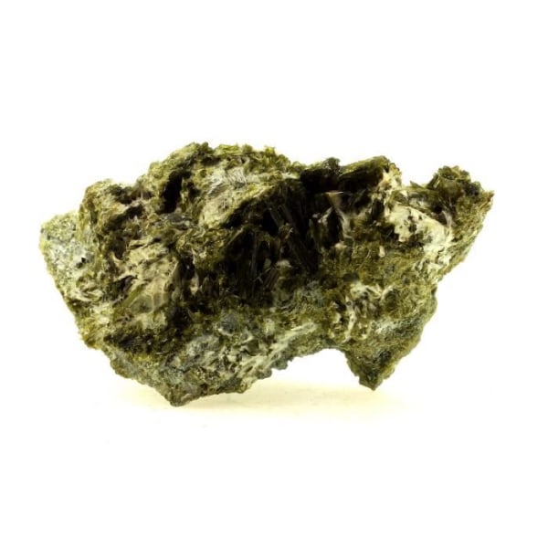 Sten og mineraler - ABIJOUX - Epidote, Byssolite - Envers de Chamrousse, Belledonne, Isère - 362,0 ct