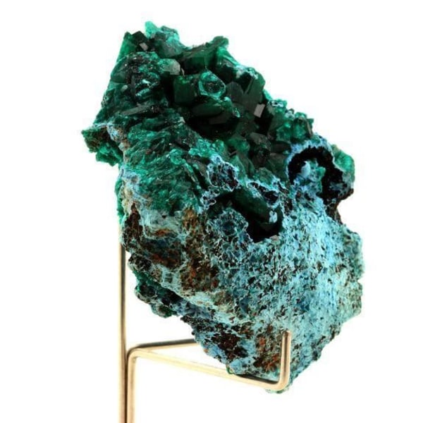 Sten og mineraler. Dioptase. 521,0 ct. Pimbi Hill, Mindouli, Congo.