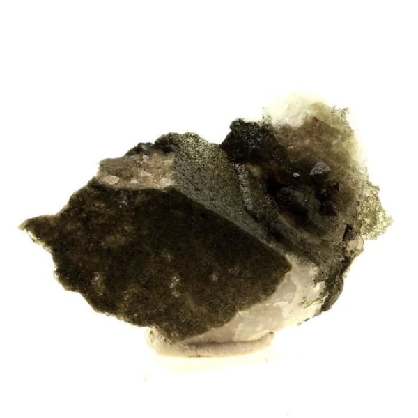 Sten og mineraler. Anatase + Kvarts + Klorit. 115,0 øre. Les Rousses, Vaujany, Isère, Frankrig..