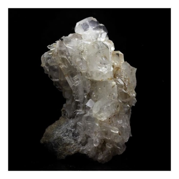 Stenar och mineraler. Ame kvarts. 409,0 cent. Aiguille du Goléon, Oisans, Frankrike.