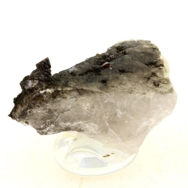 Stenar och mineraler. Anatas + Kvarts + Klorit. 101,0 ct. Les Rousses, Vaujany, Isère, Frankrike..