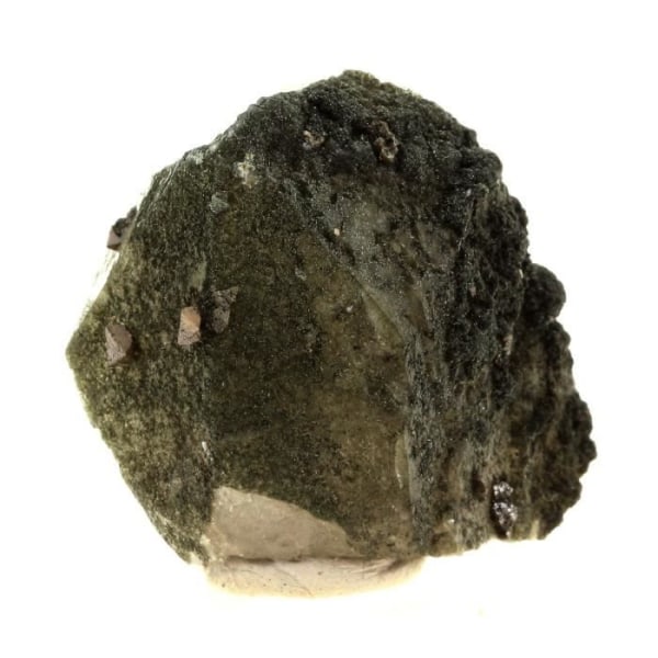 Stenar och mineraler. Anatas + Kvarts + Klorit. 115,0 cent. Les Rousses, Vaujany, Isère, Frankrike..