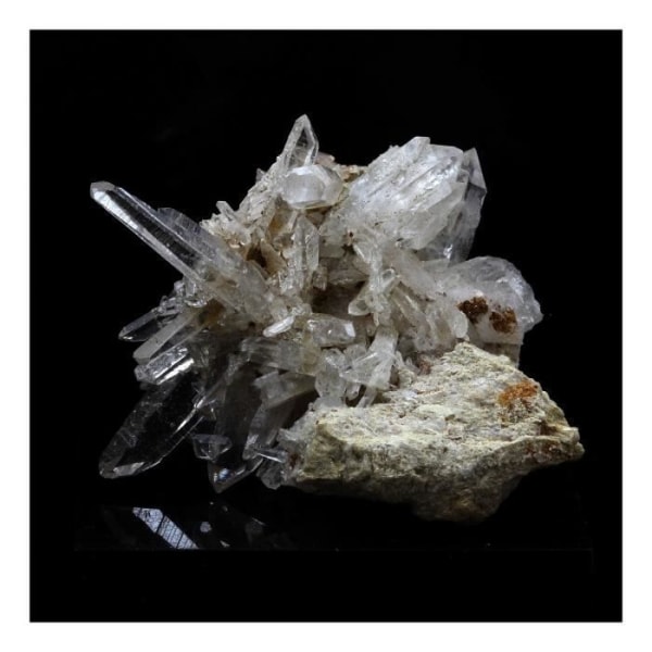 Stenar och mineraler. Kvarts. 131,0 cent. Vizille, Isère, Frankrike..