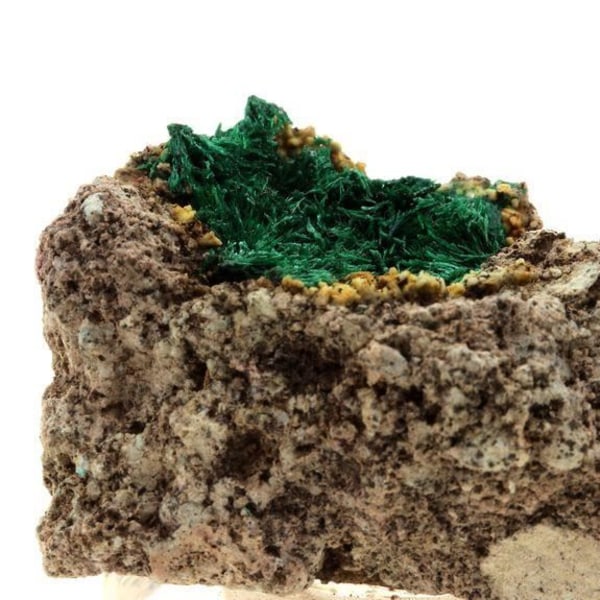 Sten og mineraler. Brochantite. 170,0 ct. Kabolela-minen, Lualaba, Congo.