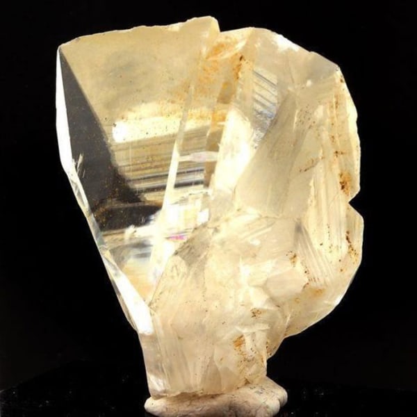 Sten og mineraler. Calcit Macle. 135,0 ct. Bigrigg Mine, Cumbria, Storbritannien.