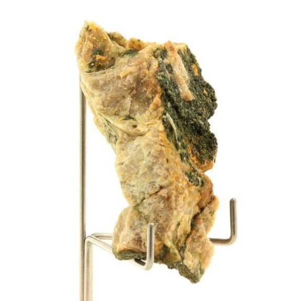 Stenar och mineraler. Olivenit. 209,40 cent. Cap Garonne, Le Pradet, Var, Frankrike.