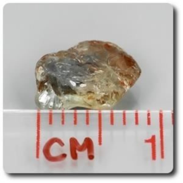 Sten og mineraler. 1,84 karat SAPPHIRE CRYSTAL Madagaskar.