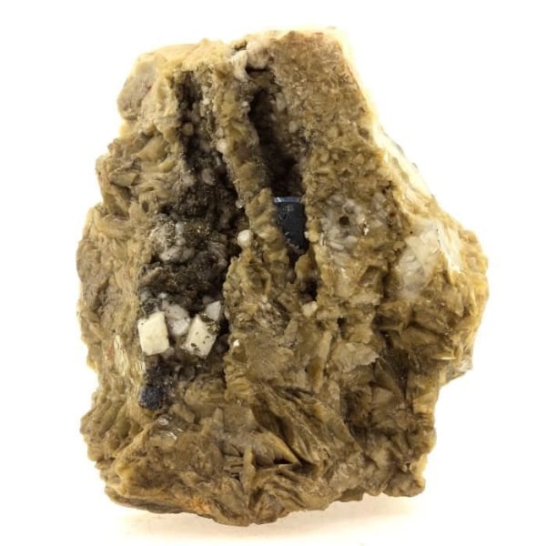 Stenar och mineraler. Siderit, Bournonit, Dolomit. 1785,5 ct. La Mure, Isère, Frankrike.