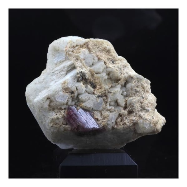 Stenar och mineraler. Rubellit turmalin. 190,5 cent. Fianarantsoa, Madagaskar.