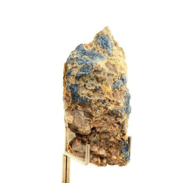 Stenar och mineraler. Lazulit. 174,0 cent. Col des Cabanes, Graissessac, Frankrike.