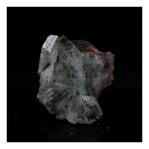 Sten og Mineraler - ABIJOUX - Baryt + Malakit - 154.0 ct - Shangulowé, Kambove, Lualaba, RD Kongo