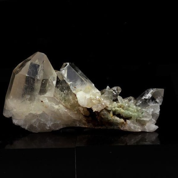 Stenar och mineraler. Kvarts. 485,0 cent. Rochers de la Curiaz, Savoie, Frankrike.