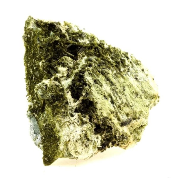 Stenar och mineraler. Epidot, Byssolite. 1853,0 ct. Envers de Chamrousse, Belledonne, Isère, Frankrike..