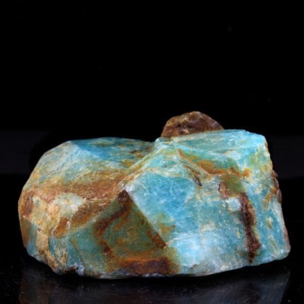 Stenar och mineraler. Amazonit. 263,5 cent. Konso, Etiopien.