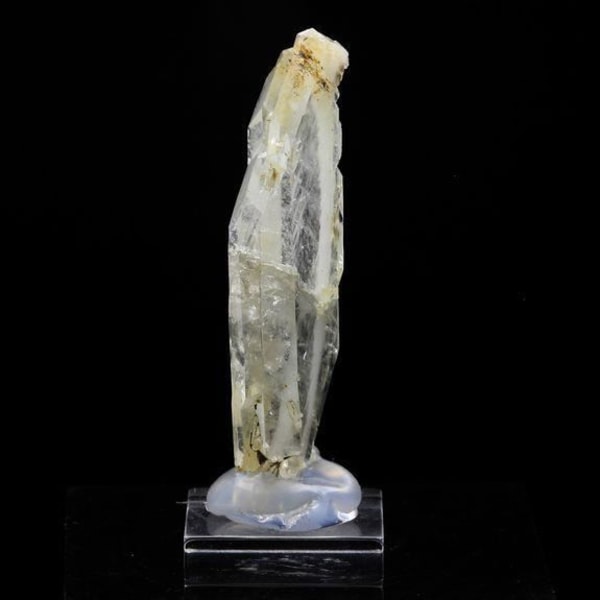 Stenar och mineraler. Ame kvarts. 63,0 ct. Aiguille du Goléon, Oisans, Frankrike.