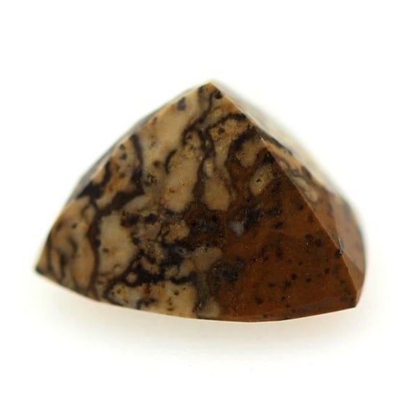 Stenar och mineraler. 2,76 cts MULTICOLOR JASPE Afrika.