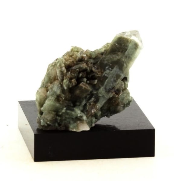 Stenar och mineraler. Kvarts + Klorit. 119,55 cent. Les Deux Alpes, Oisans, Isère, Frankrike.