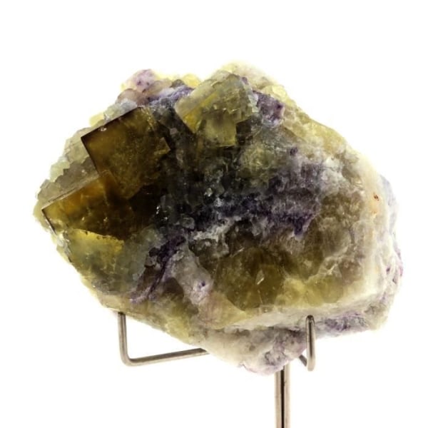 Sten -Fluorit. 1095,1 ct. Girardié ven, Trébas, Tarn, Frankrike. Ultra sällsynt