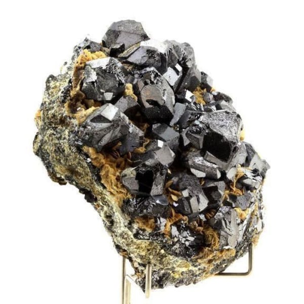 Stenar och mineraler. Galena + Siderite. 2293,5 cent. Cassandra Mines, Grekland.